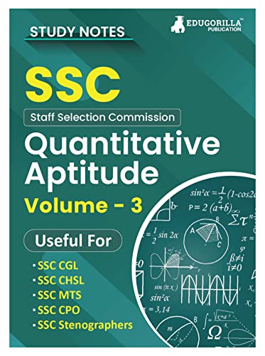 SSC - Quantitative Aptitude (Volume-3)