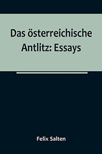 Das oesterreichische Antlitz 
