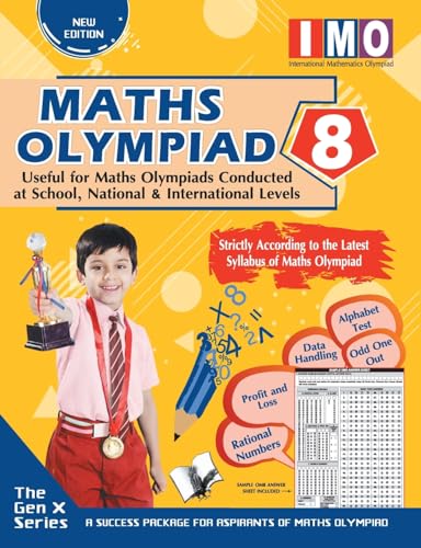 International Maths Olympiad - Class 8(with Omr Sheets)