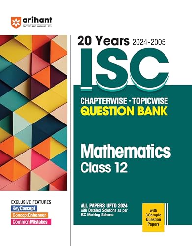 Isc Chapter Wise Mathematics Class 12