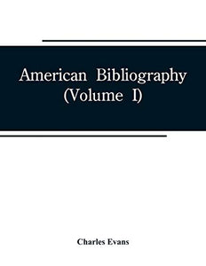 American bibliography 