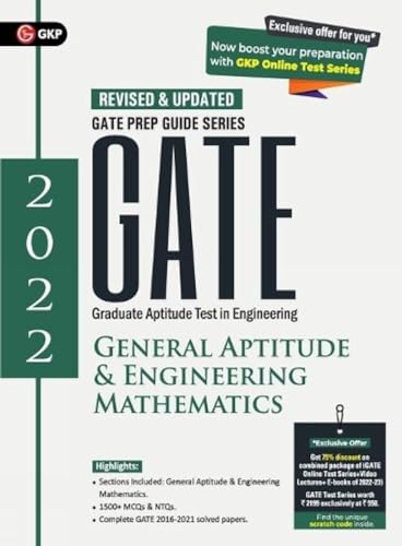 Gate 2022 General Aptitude & Engineering Mathematics Guide
