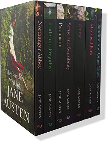 Jane Austen Complete 7 Books Collection Box Set (Mansfield Park ...