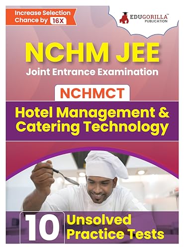 NCHMCT JEE Exam 2023 (English Edition) - 8 Mock Tests, 15 Sectional Tests and 3 Previous Year Papers (26 Unsolved Practice Tests) with Free Access to Online Tests