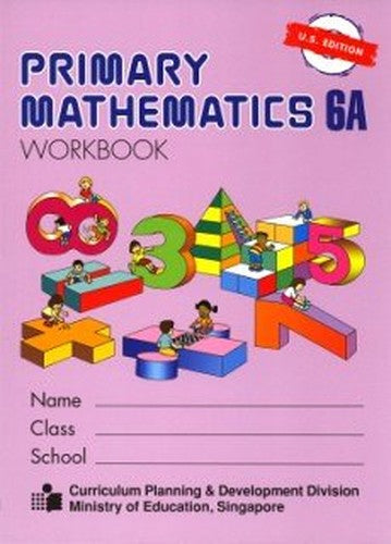 Primary Mathematics 6a Workbook