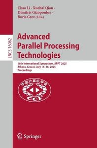 Advanced Parallel Processing Technologies 