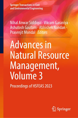 Advances in Natural Resource Management, Volume 3