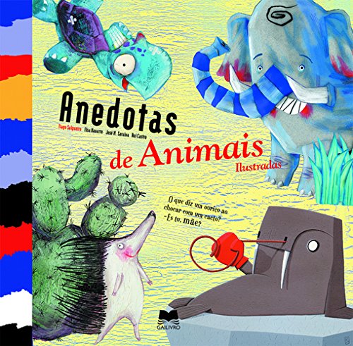 Anedotas de Animais Ilustradas (Portuguese Edition)