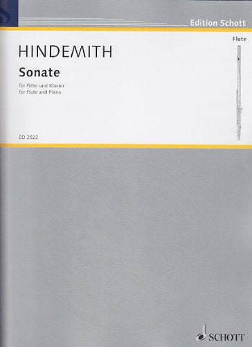 Paul Hindemith - Paul Hindemith: Sonata for Flute and Piano: Flute: Instrumental Work