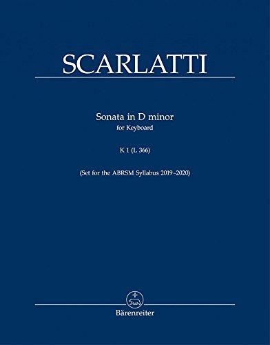 Sonata in D minor K.1 (L 366) (Piano)