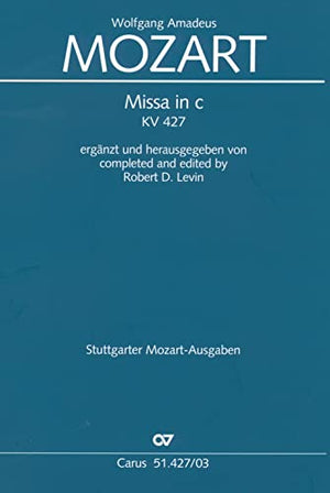 Mozart, W: Missa in c