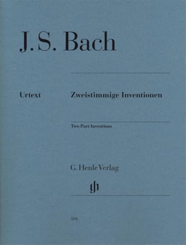 Two Part Inventions - Johann Sebastian Bach - Piano - sheet music - G. Henle Verlag - HN 591