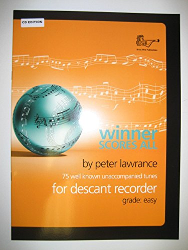 Winner Scores All for Descant Recorder Book with CD