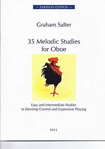 Graham Salter: 35 Melodic Studies for Oboe, Emerson Edition E413