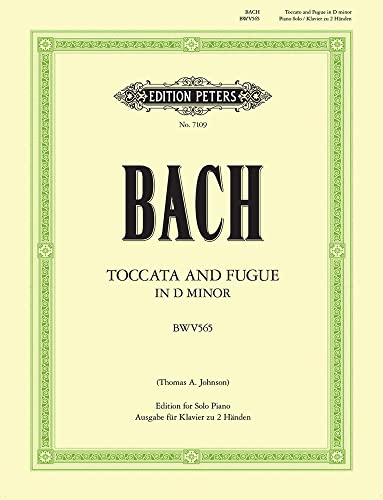 Toccata and Fugue in D Minor Bwv 565 (Arranged for Piano): Sheet