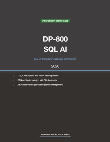 Microsoft DP-800 Exam Study Guide 2026