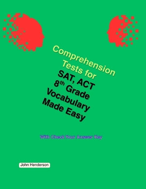 SAT, ACT Vocabulary Made Easy 8th grade Test Book
