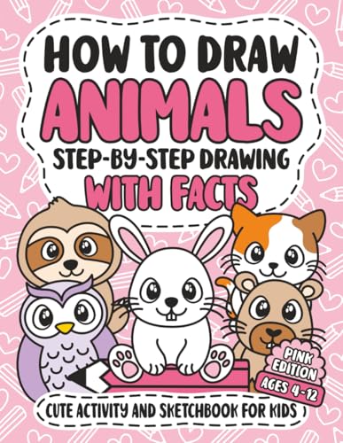 How To Draw Animals: Step-By-Step Drawing With Facts | Cute Activity ...