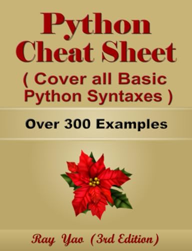 Python Cheat Sheet, Guide by Examples, Cover All Basic Python Syntaxes ...