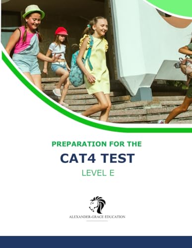 CAT4 Test Preparation - Level E (Ages 11-14) - Full Test Practice