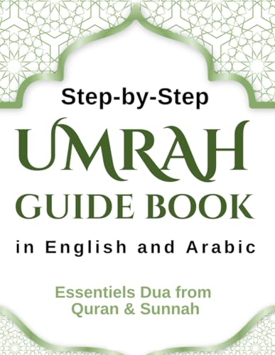 Step-by-Step Umrah Guide Book in English and Arabic