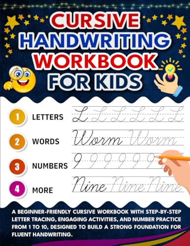 Cursive Writing Workbook for Kids: Fun and Engaging Guide to Learning ...