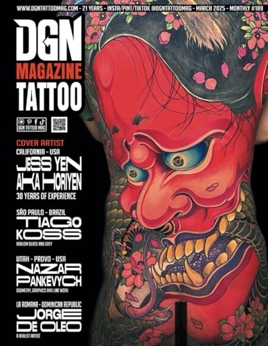 DGN Tattoo Magazine 21 Years #189 Jess Yen aka HoriYen