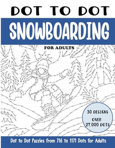 Dot to Dot Snowboarding for Adults
