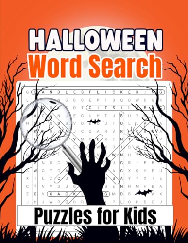 Halloween Word Search Puzzles for Kids