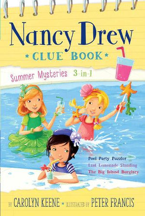 Nancy Drew Clue Book Summer Mysteries 3-in-1