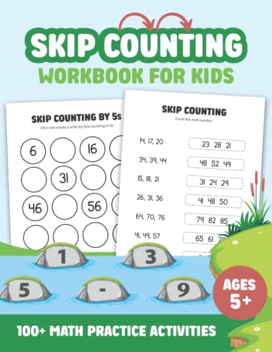 Skip Counting Workbook for Kids | Beginner Math Counting Practice ...
