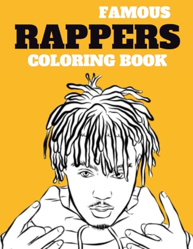 Famous Rappers Coloring book