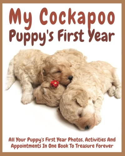 My Cockapoo Puppy's First Year : Puppy's First Year Book Is Ideal to ...