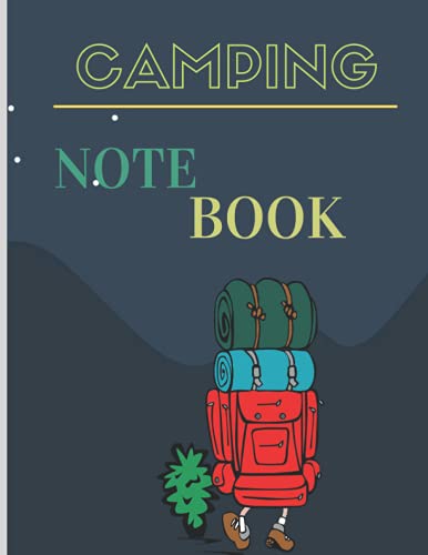 Camping Note Book : Camping Diary or Gift for Campers: over 100 Pages ...