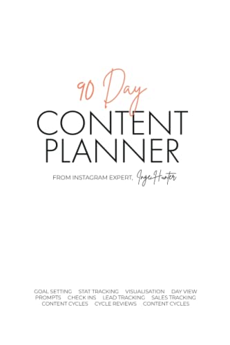 The 90 Day Instagram Content Planner