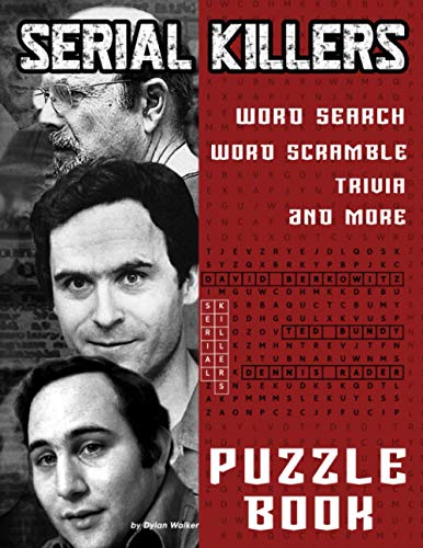 Serial Killers Puzzle Book: Take A Break And Relax With Serial Killers Puzzle Book Including Many Funny Games