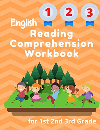English Reading Comprehension Workbook for 1st 2nd 3rd Grade
