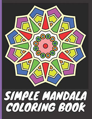Simple Mandala Coloring Book