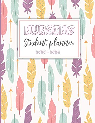 Nursing Student Planner 2020-2021: Page a Day Academic Calendar Gift for Future Nurse with Daily Study Plan
