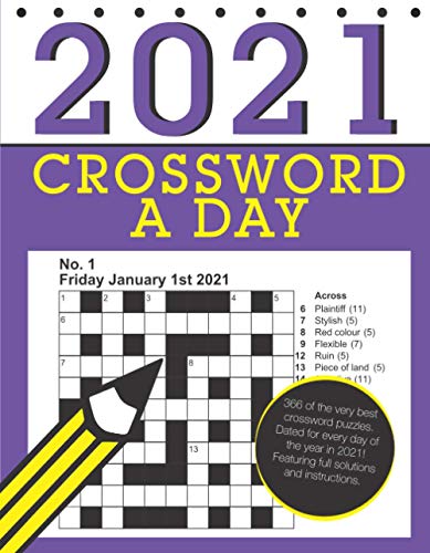 Crossword a Day 2021: 366 dated crossword puzzles