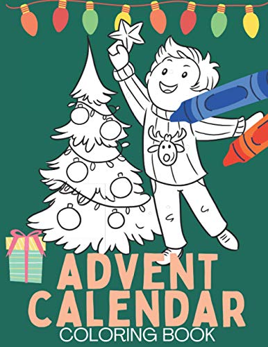 Advent Calendar Coloring Book