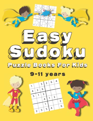 Easy Sudoku Puzzle Books For Kids