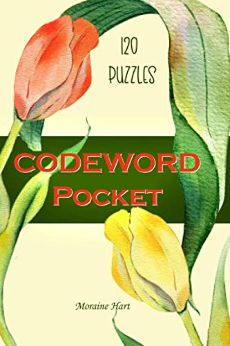 POCKET CODEWORD: Small Travel-Friendly Book with 120 CodeWord Puzzles