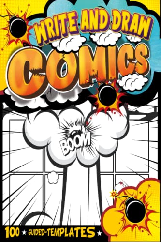 Comic Journal for Boys Ages 8-12 : Coloring Activities to Get Busy Creating a Comic Book or Journaling in Comics Style Goody Bags Stuffers for Kids Birthday Boy