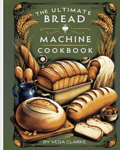 Ultimate Bread Machine Cookbook : 2000 Days of Simple, Cost-Effective, and Delectable Recipes Clear Directions for Beginners to Craft Daily Fresh and Tasty Homemade Loaves