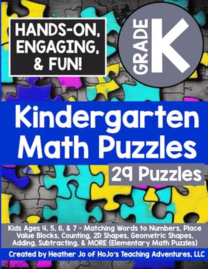 Kindergarten Math Puzzles