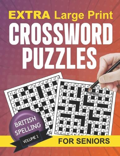 Extra Large Print Crossword Puzzles for Adults and Seniors