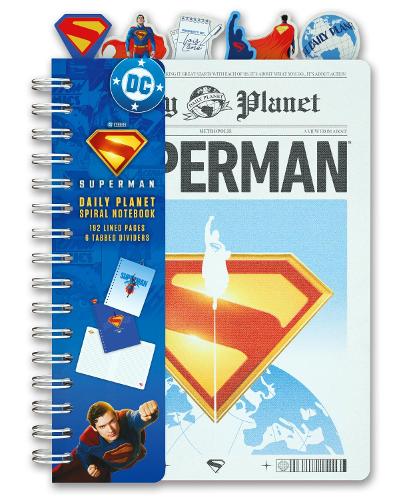 DC: Superman: the Daily Planet Spiral Notebook