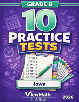 10 Iowa ISASP Grade 8 Math Practice Tests