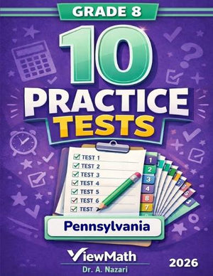 10 Pennsylvania PSSA Grade 8 Math Practice Tests
